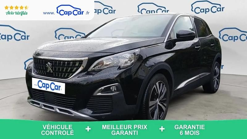 Noir Utilisé 2019 Peugeot 3008 Allure SUV | 11 990 € (Super prix) - Image 1/4