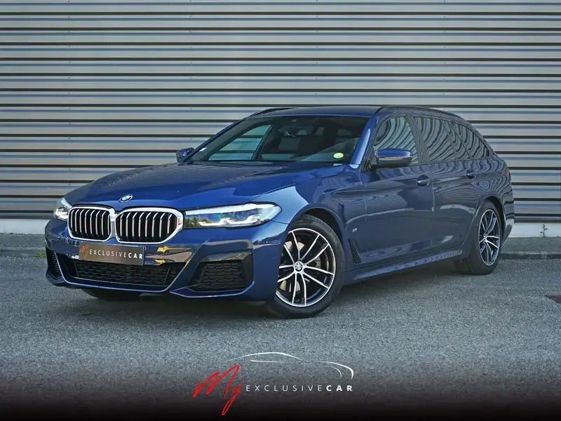 Bleu Utilisé 2020 BMW 520 M Sport Break | 38 990 € (Prix juste) - Image 1/4