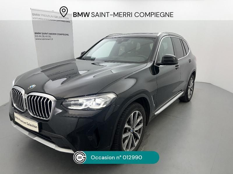 Noir Utilisé 2022 BMW X3 xLine SUV | 33 490 € (Prix juste) - Image 1/4