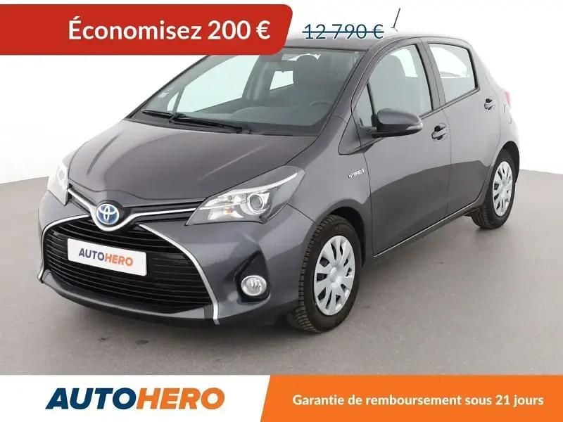 Gris Utilisé 2016 Toyota Yaris Hybrid Citadine | 12 590 € (Bon prix) - Image 1/2