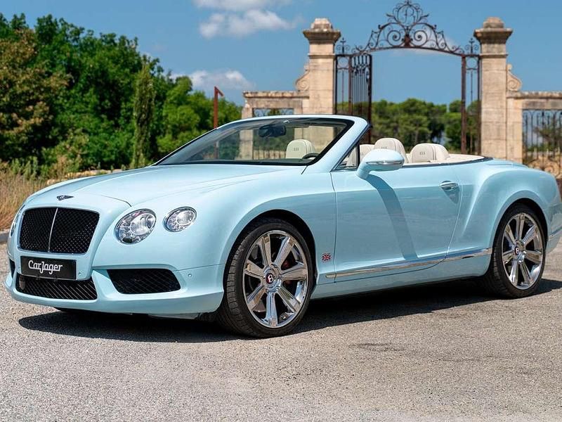Occasion Bentley Continental GT Convertible 507 ch (372 kW) 2012 Bleu Cabriolet