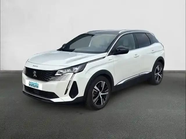 Blanc nacré Utilisé 2021 Peugeot 3008 | 24 490 € - Image 1/4
