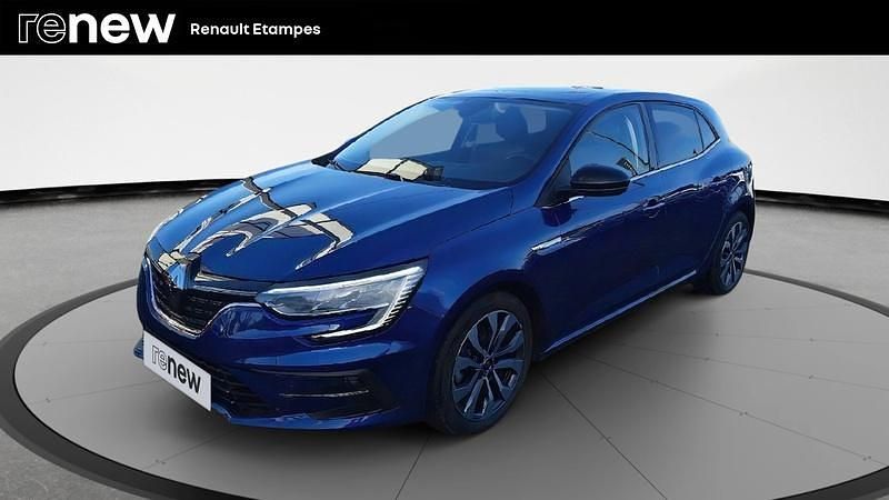 Bleu Utilisé 2024 Renault Mégane IV Techno Berline | 22 790 € (Prix juste) - Image 1/4