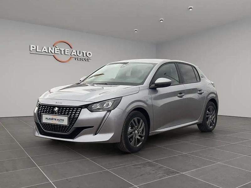 Gris Occasion 2021 Peugeot 208 Style Citadine | 11 490 € (Bon prix) - Image 1/4
