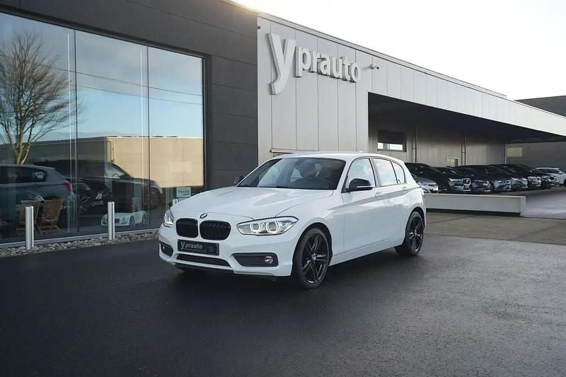 Blanc Occasion 2017 BMW 116 Sport Line Citadine | 13 400 € (Super prix) - Image 1/4