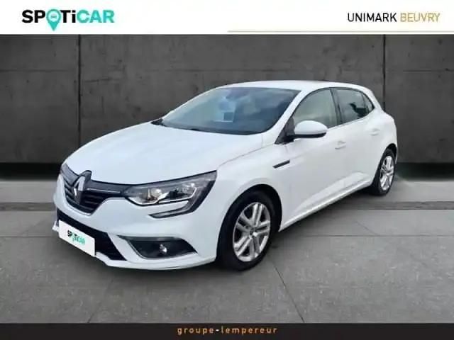 Blanc glacier Utilisé 2020 Renault Mégane IV Intens Berline | 14 991 € (Prix juste) - Image 1/4