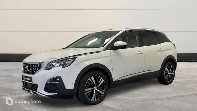 Blanc Utilisé 2018 Peugeot 3008 Allure SUV | 12 299 € (Prix juste) - Image 1/4