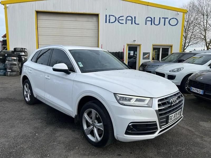 Blanc Occasion 2019 Audi Q5 Design SUV | 27 990 € (Bon prix) - Image 1/4