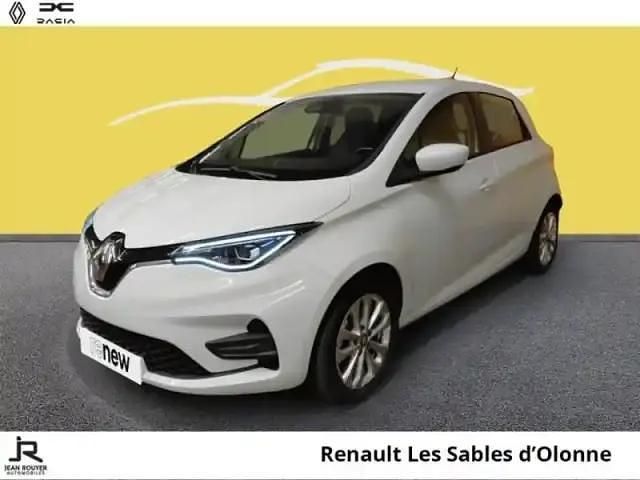 Blanc Occasion 2021 Renault Zoe Zen Citadine | 12 990 € (Prix juste) - Image 1/4