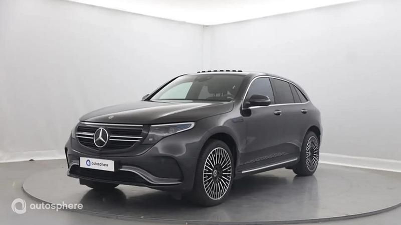 Gris Utilisé 2021 Mercedes EQC400 AMG line SUV | 34 299 € (Super prix) - Image 1/4