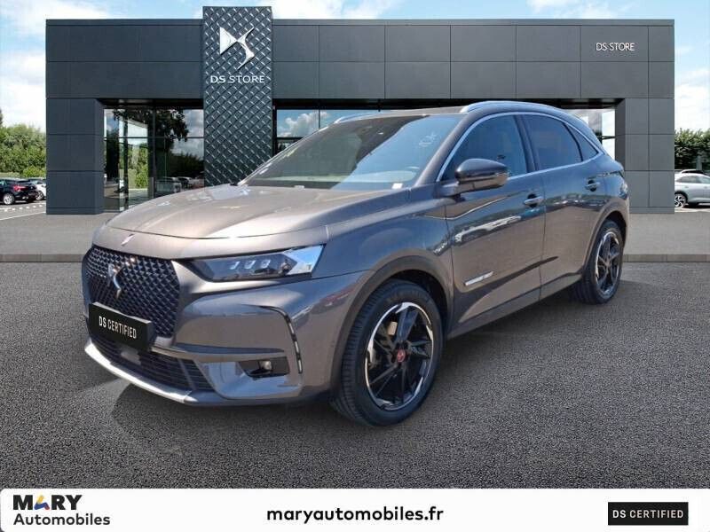 Gris Utilisé 2019 DS Automobiles DS7 Crossback Performance Line Plus SUV | 22 790 € (Prix juste) - Image 1/4