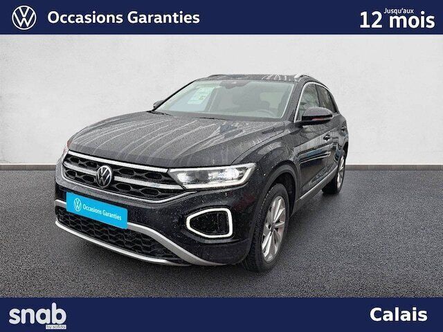 Noir Utilisé 2022 VW T-Roc Style SUV | 23 990 € (Prix juste) - Image 1/4