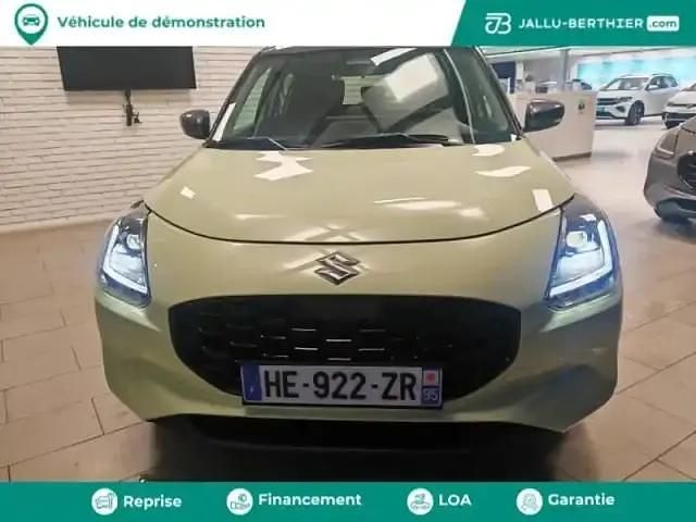 Nouvelle Suzuki Swift 2025 Cool yellow metallic/toit min gray Citadine