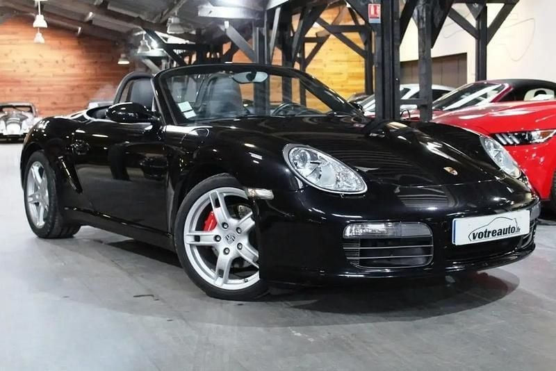 Noir Occasion 2006 Porsche Boxster Cabriolet | 31 900 € - Image 1/4