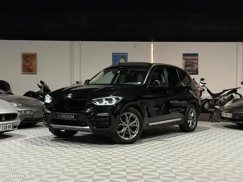 Noir Utilisé 2019 BMW X3 xLine SUV | 27 900 € (Prix juste) - Image 1/4