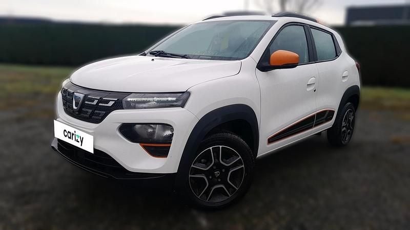 Blanc Occasion 2021 Dacia Spring Comfort Plus Citadine | 7 990 € (Bon prix) - Image 1/4