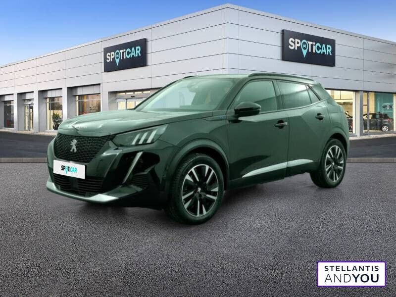 Noir Utilisé 2022 Peugeot e-2008 GT SUV | 20 490 € (Prix juste) - Image 1/4
