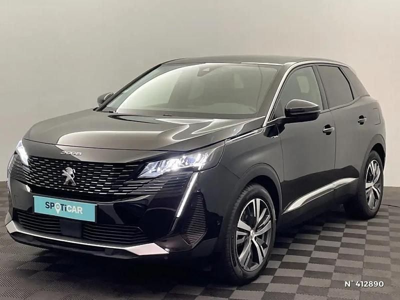Noir Utilisé 2021 Peugeot 3008 Allure | 21 980 € (Prix juste) - Image 1/4