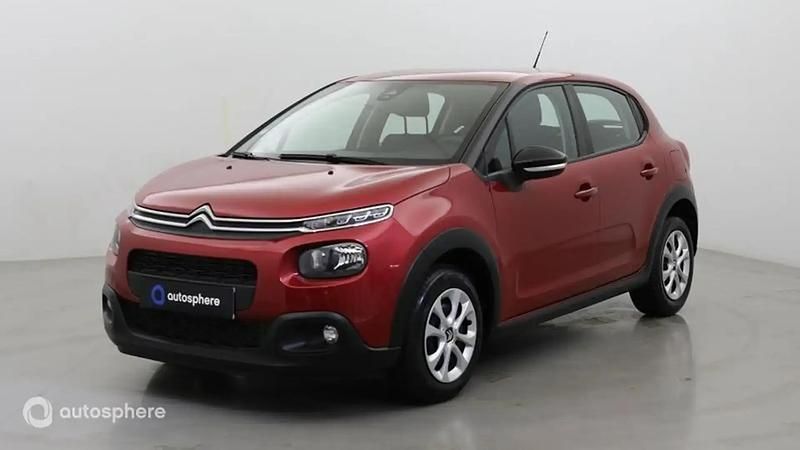 Rouge Utilisé 2020 Citroën C3 Feel Citadine | 8 999 € (Bon prix) - Image 1/4