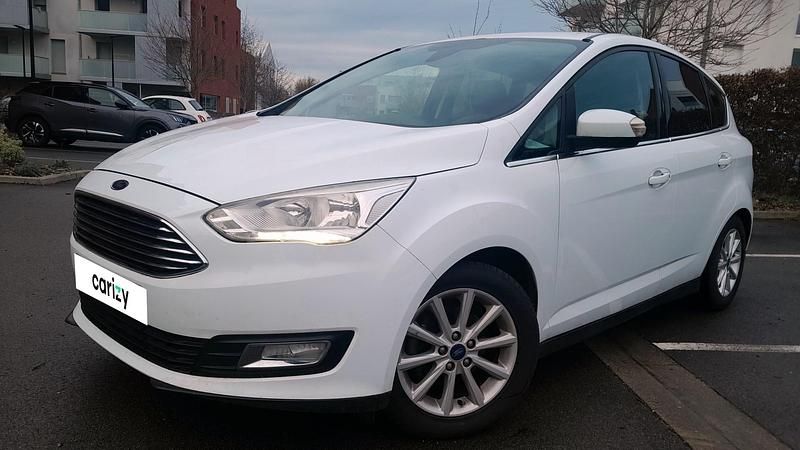 Blanc Occasion 2016 Ford C-MAX Titanium Monospace | 7 490 € (Prix juste) - Image 1/4