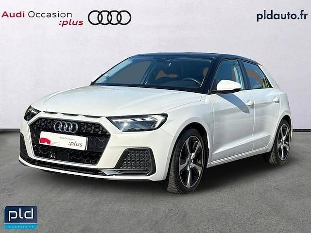 Blanc glacier métallisé Utilisé 2021 Audi A1 Sportback Advanced Plus Citadine | 19 990 € (Prix juste) - Image 1/4