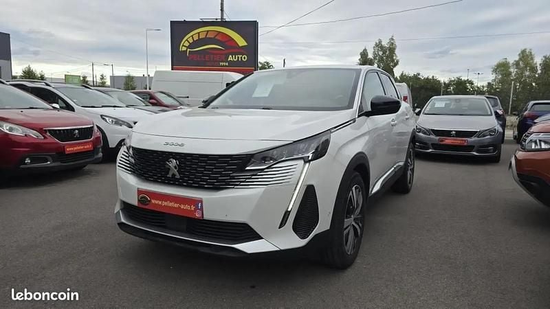 Blanc Utilisé 2022 Peugeot 3008 Allure Monospace | 16 890 € (Prix juste) - Image 1/4