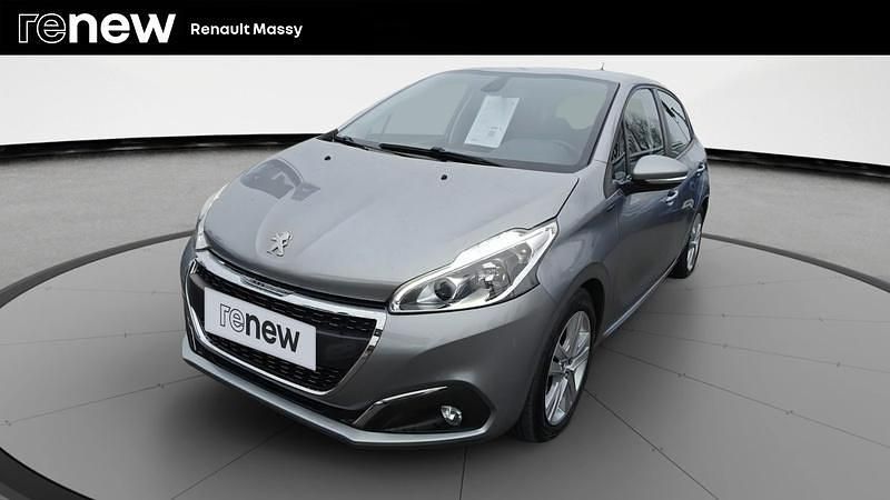 Gris Utilisé 2019 Peugeot 208 S Citadine | 10 490 € (Prix juste) - Image 1/4