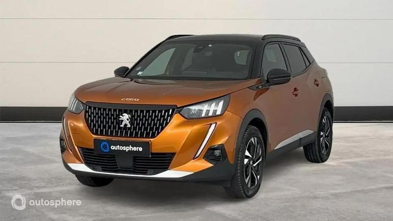 Orange Utilisé 2021 Peugeot 2008 GT SUV | 17 999 € (Prix juste) - Image 1/4