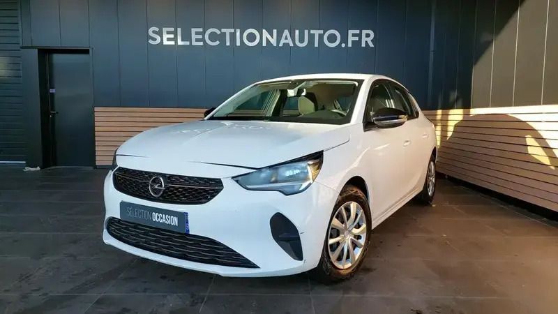 Blanc Utilisé 2020 Opel Corsa Edition Berline | 13 590 € (Prix cher) - Image 1/4