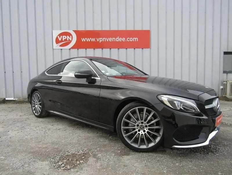Noir Utilisé 2017 Mercedes C220 Sportline Coupé | 23 990 € (Prix juste) - Image 1/4
