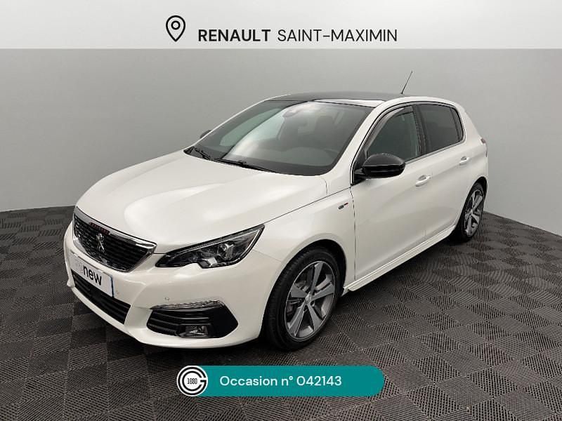 Blanc Utilisé 2021 Peugeot 308 GT Berline | 14 490 € (Bon prix) - Image 1/4