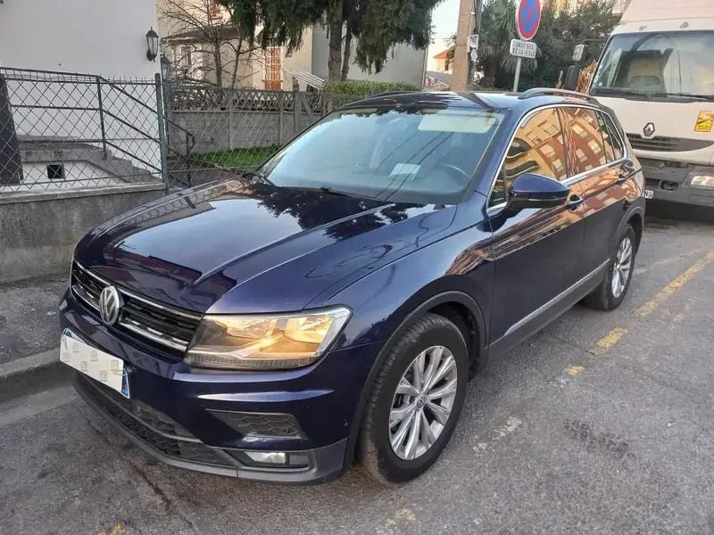 Bleu Utilisé 2020 VW Tiguan SUV | 19 990 € (Bon prix) - Image 1/4