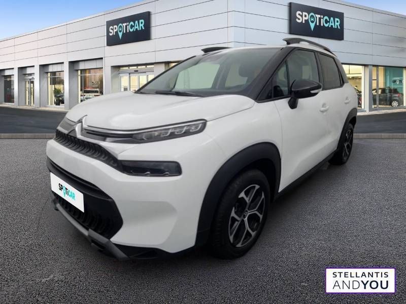 Blanc Utilisé 2024 Citroën C3 Aircross PureTech SUV | 21 890 € (Prix assez cher) - Image 1/3