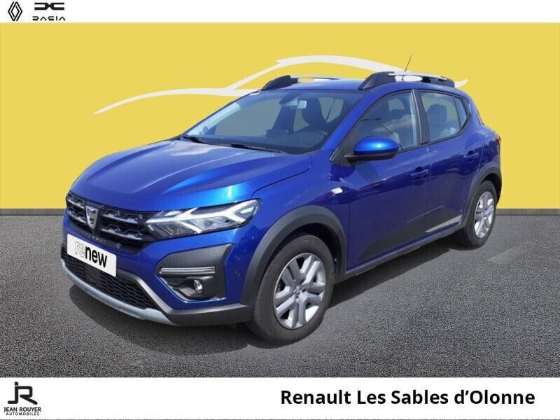 Bleu Utilisé 2022 Dacia Sandero Comfort Citadine | 14 480 € (Prix juste) - Image 1/4