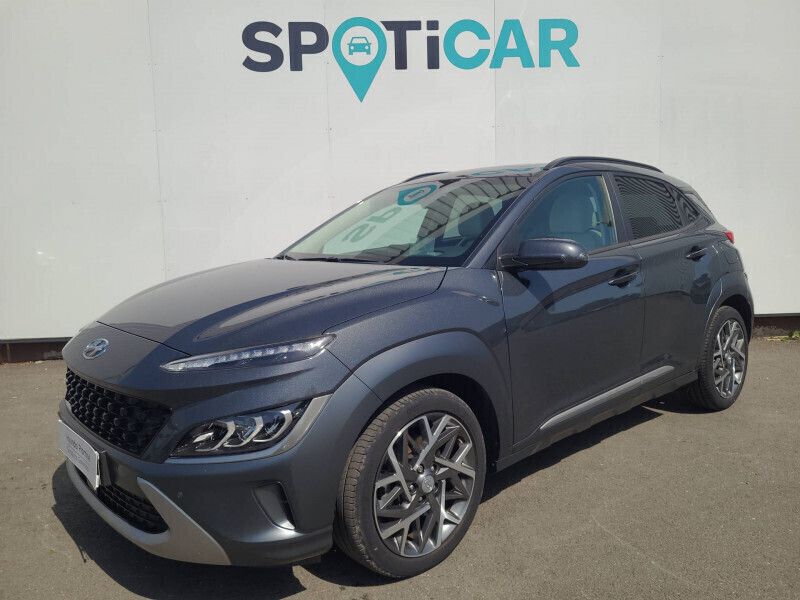 Gris Utilisé 2022 Hyundai Kona SUV | 20 490 € (Prix juste) - Image 1/4