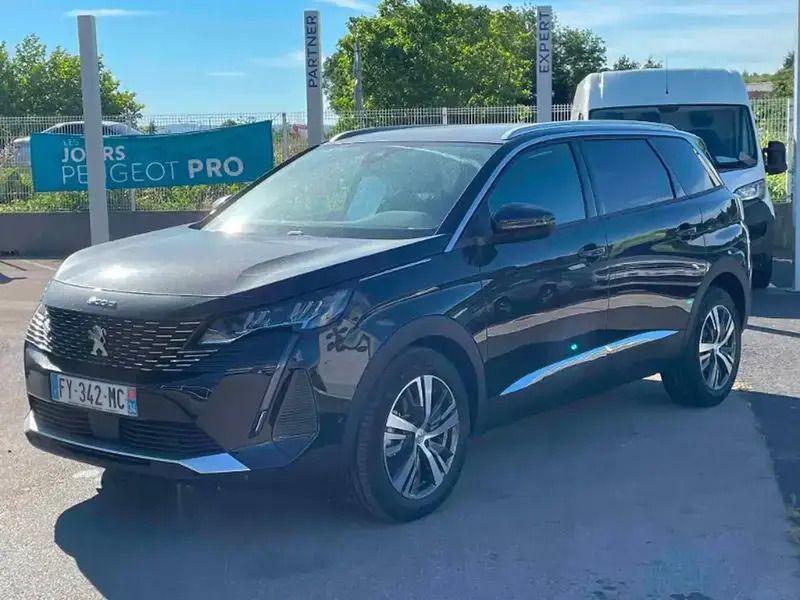 Noir Utilisé 2021 Peugeot 5008 Allure Monospace | 42 990 € - Image 1/4