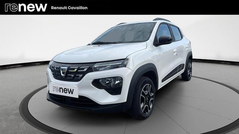 Blanc Utilisé 2022 Dacia Spring Comfort Citadine | 8 990 € (Prix juste) - Image 1/4