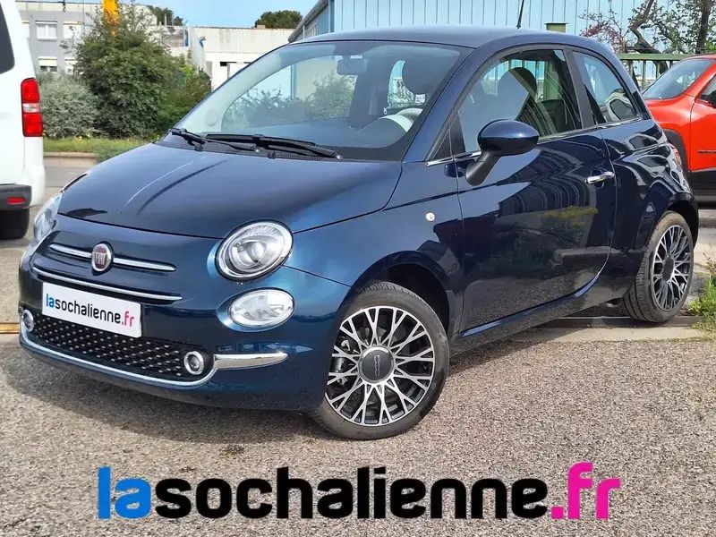 Bleu Utilisé 2024 Fiat 500 Club Citadine | 13 980 € (Prix juste) - Image 1/4