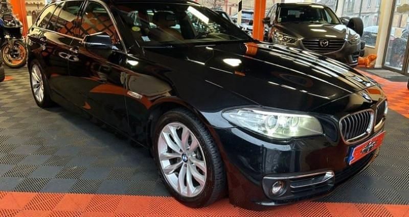 Noir Occasion 2015 BMW 530 Luxury Line Break | 15 990 € (Prix juste) - Image 1/4