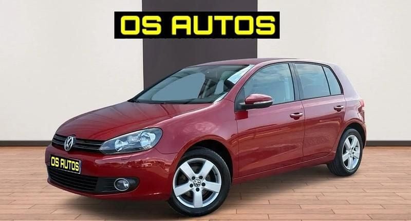 Rouge Utilisé 2010 VW Golf VI Trendline Berline | 8 990 € (Prix juste) - Image 1/4