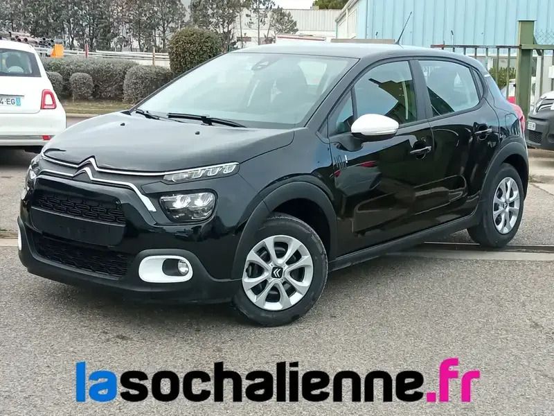 Gris Utilisé 2024 Citroën C3 PureTech Citadine | 12 990 € (Prix juste) - Image 1/4