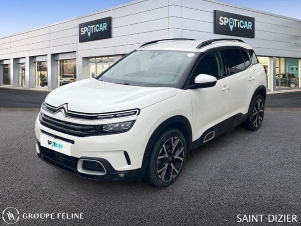 Blanc Utilisé 2021 Citroën C5 Aircross Shine SUV | 20 980 € (Prix juste) - Image 1/4