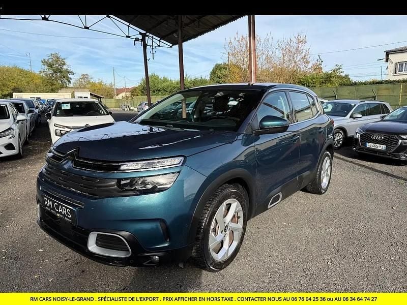 Bleu Occasion 2022 Citroën C5 Aircross Feel SUV | 13 290 € (Bon prix) - Image 1/4