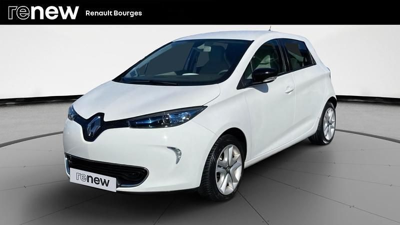 Blanc Utilisé 2019 Renault Zoe Zen Citadine | 6 490 € (Bon prix) - Image 1/4
