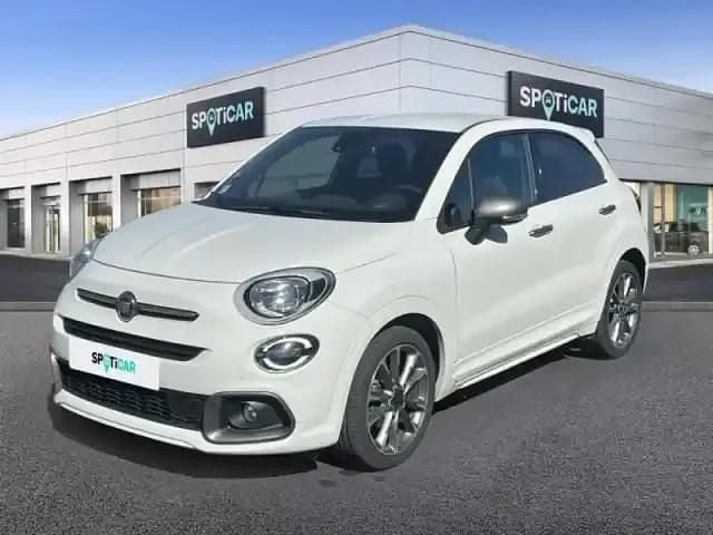 Blanc gelato pastel Utilisé 2022 Fiat 500X Sport SUV | 16 980 € (Prix assez cher) - Image 1/4