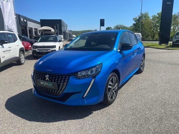 Bleu Utilisé 2023 Peugeot 208 Allure Citadine | 15 290 € (Prix juste) - Image 1/4