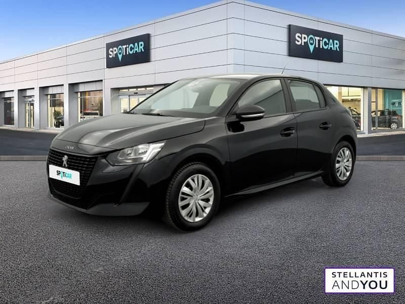 Noir Utilisé 2020 Peugeot 208 S Citadine | 10 790 € (Prix juste) - Image 1/4