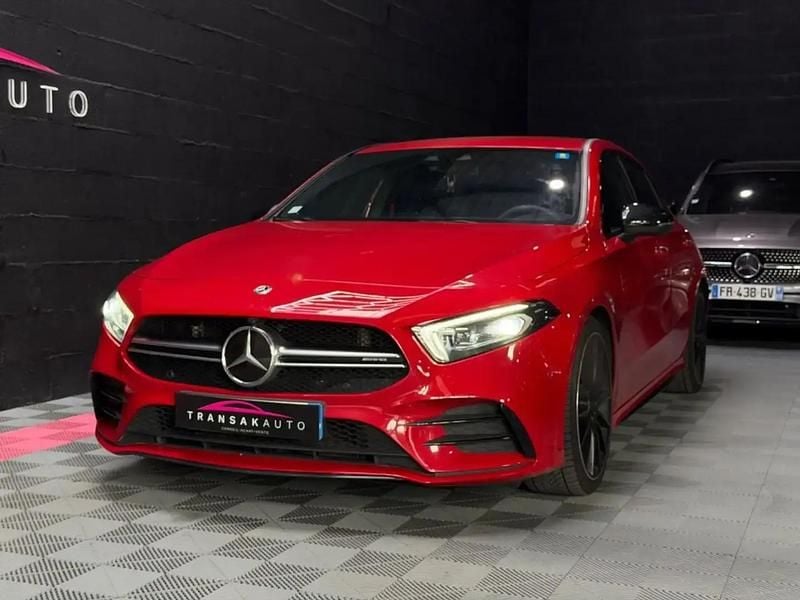 Occasion Mercedes A35 AMG AMG 307 ch (225 kW) 2019 Rouge Berline