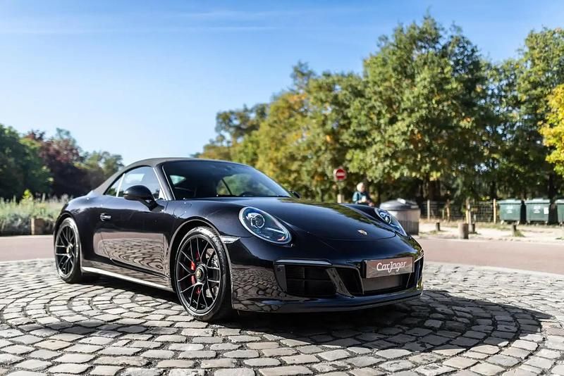 Occasion Porsche 911 Carrera 4 Cabriolet 450 ch (330 kW) 2017 Noir Cabriolet