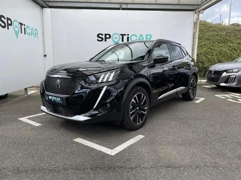 Noir Occasion 2020 Peugeot e-2008 GT-line SUV | 16 490 € (Prix assez cher) - Image 1/4